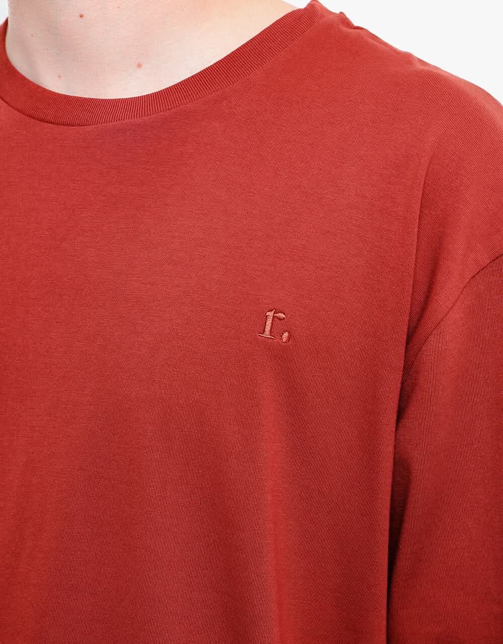 Route One Organic T-Shirt - Garnet - Image 2