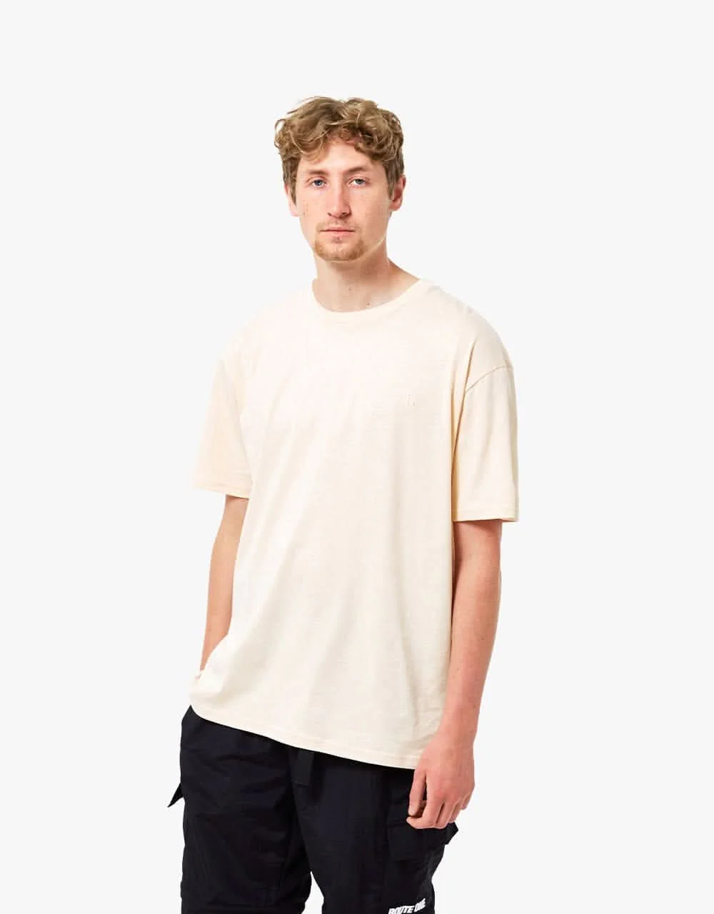 Route One Organic T-Shirt - Peach - Image 4