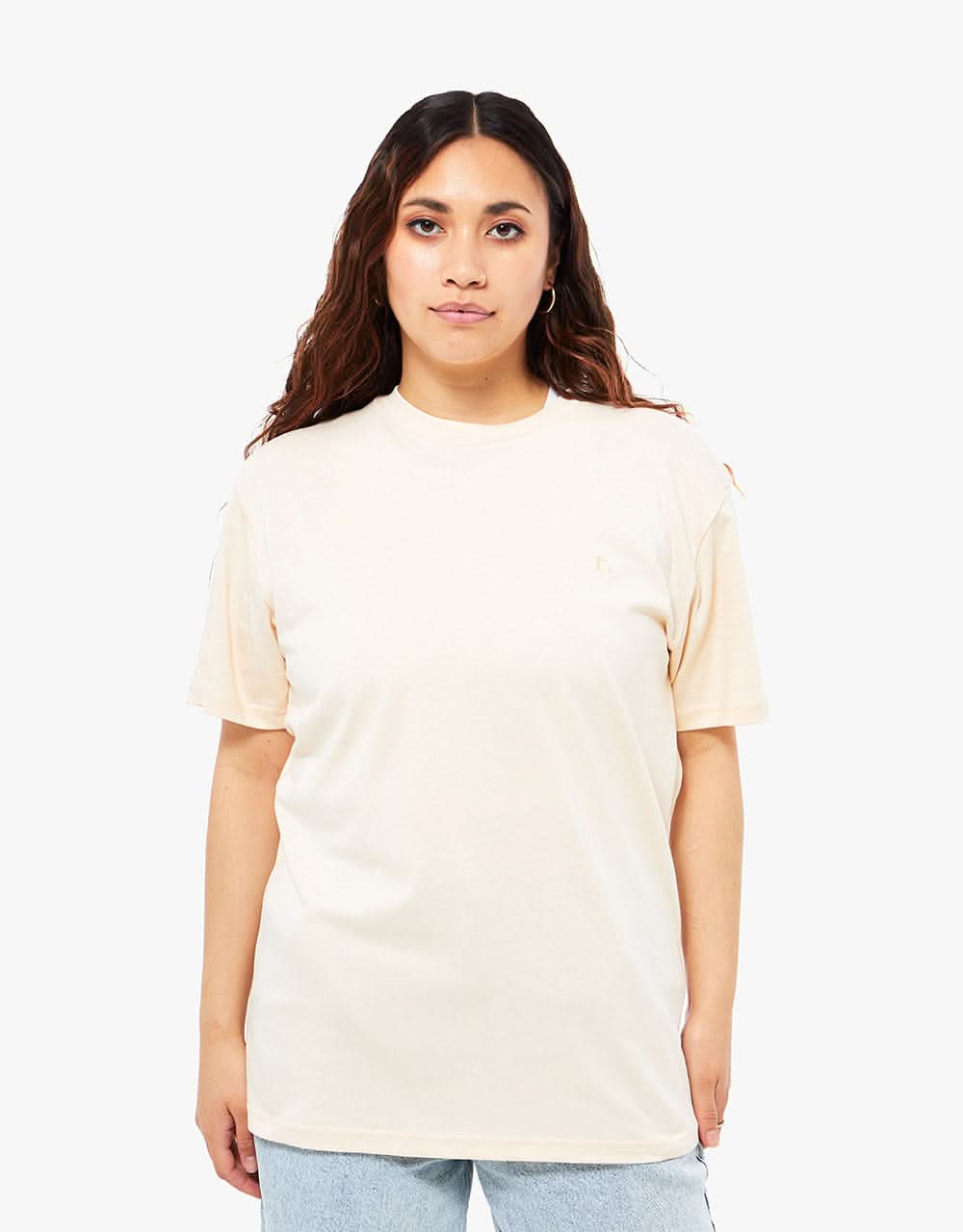 Route One Organic T-Shirt - Peach - Image 5