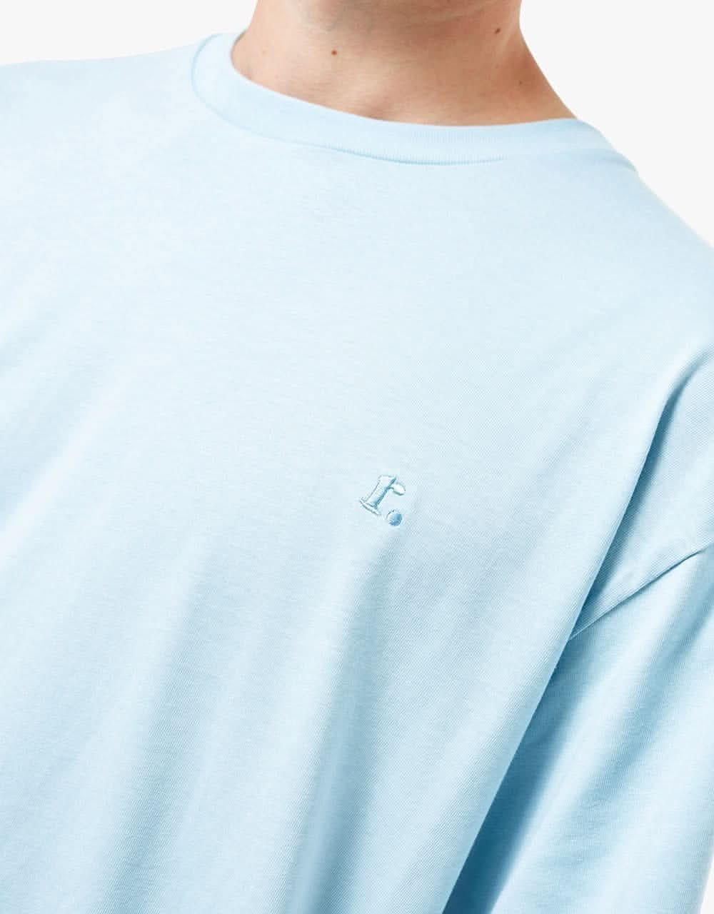 Route One Organic T-Shirt - Sky Blue - Image 2