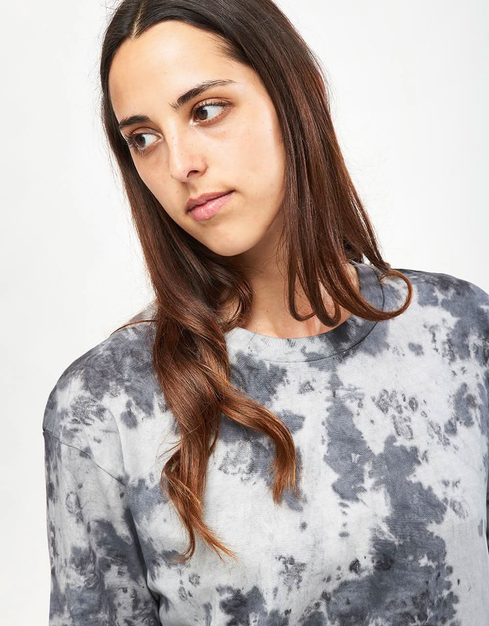 Route One Organic Tie Dye T-Shirt - Black - Image 6
