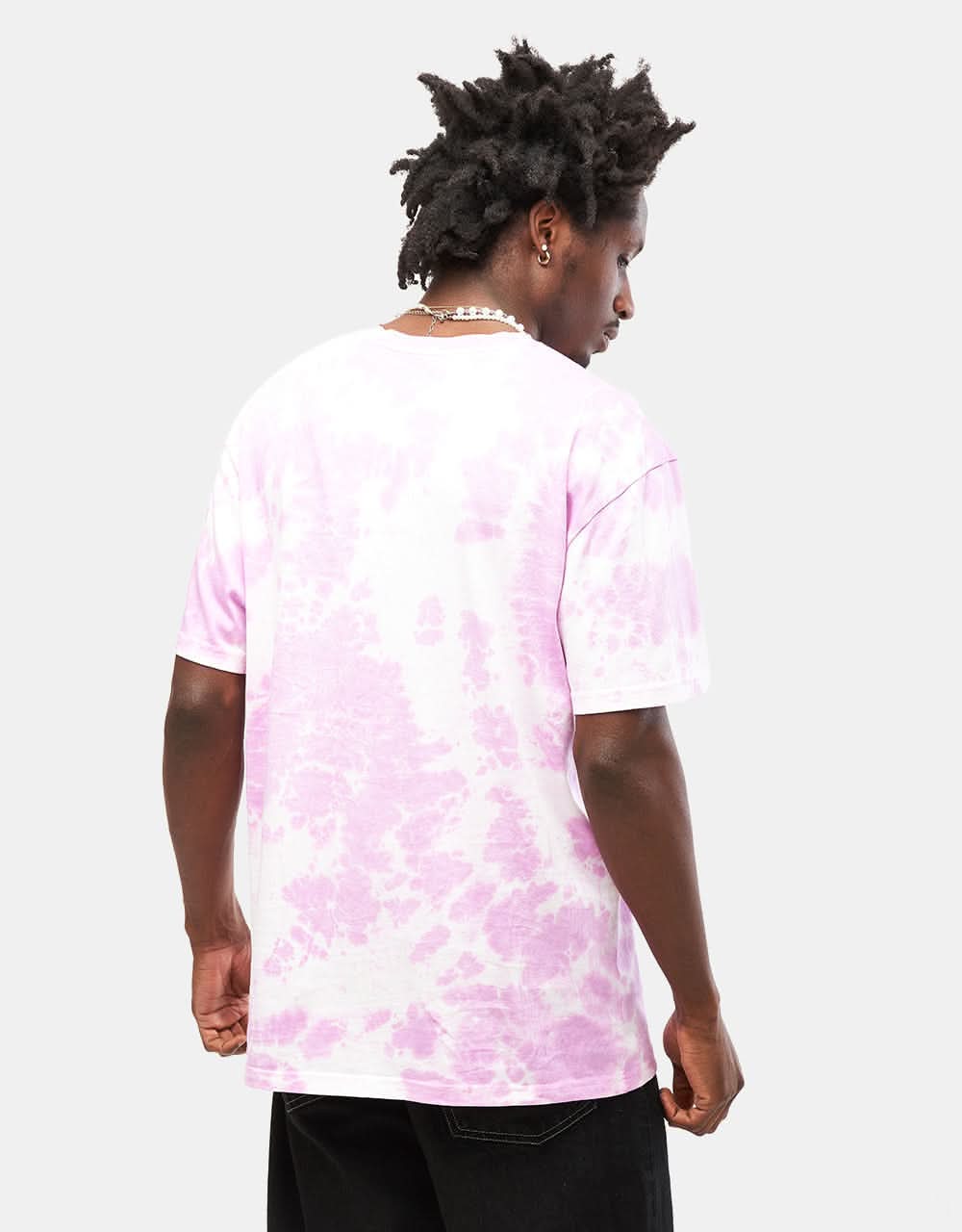 Route One Organic Tie Dye T-Shirt - Clover - Image 2
