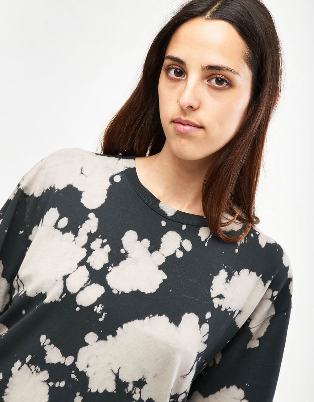 Route One Organic Tie Dye T-Shirt - Peach - Image 6