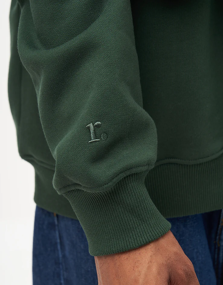 Route One Petroglyphic Heavyweight Sweatshirt - Forest Green - Image 4