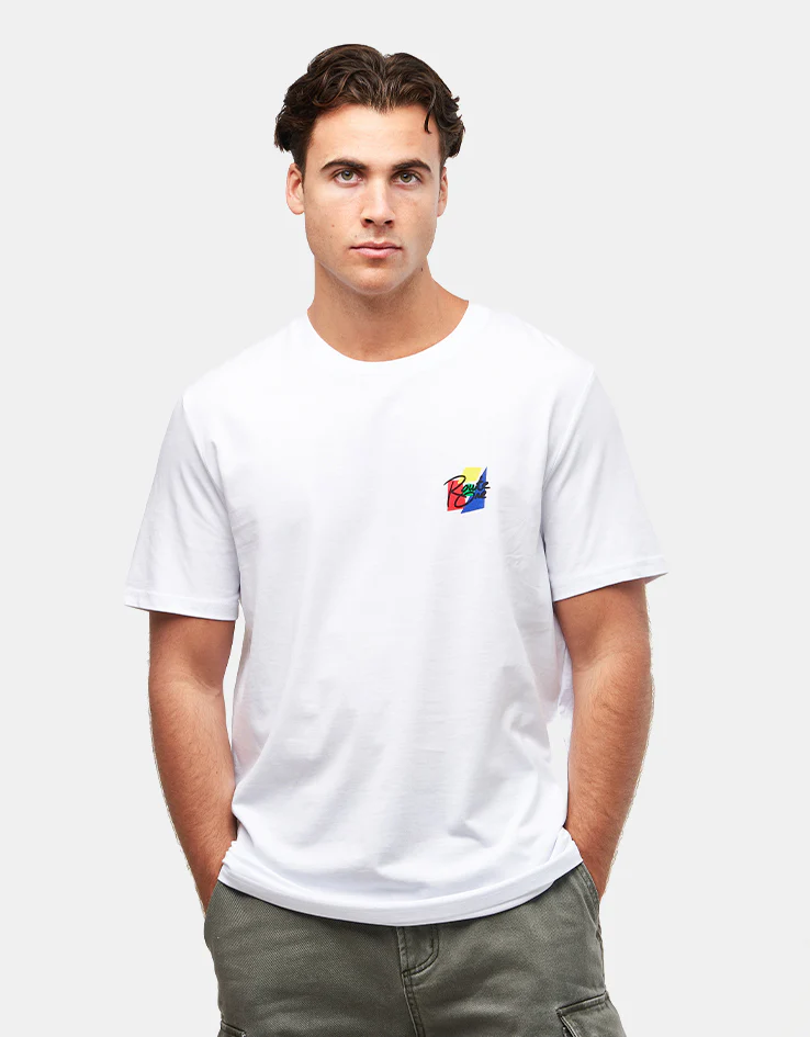 Route One Piro Organic T-Shirt - White - Image 2