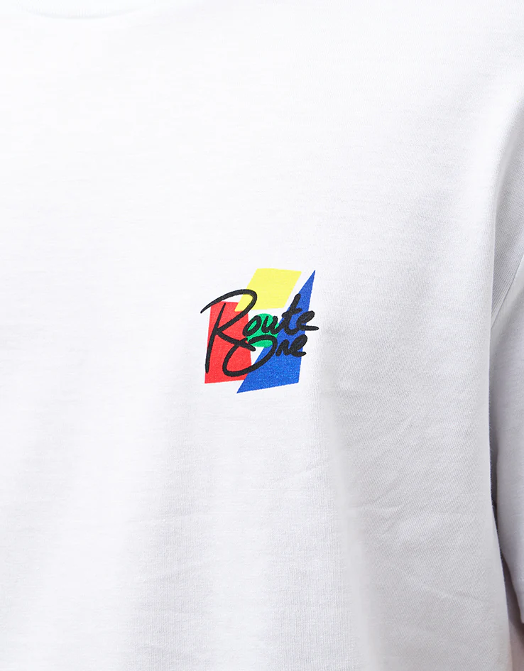 Route One Piro Organic T-Shirt - White - Image 4