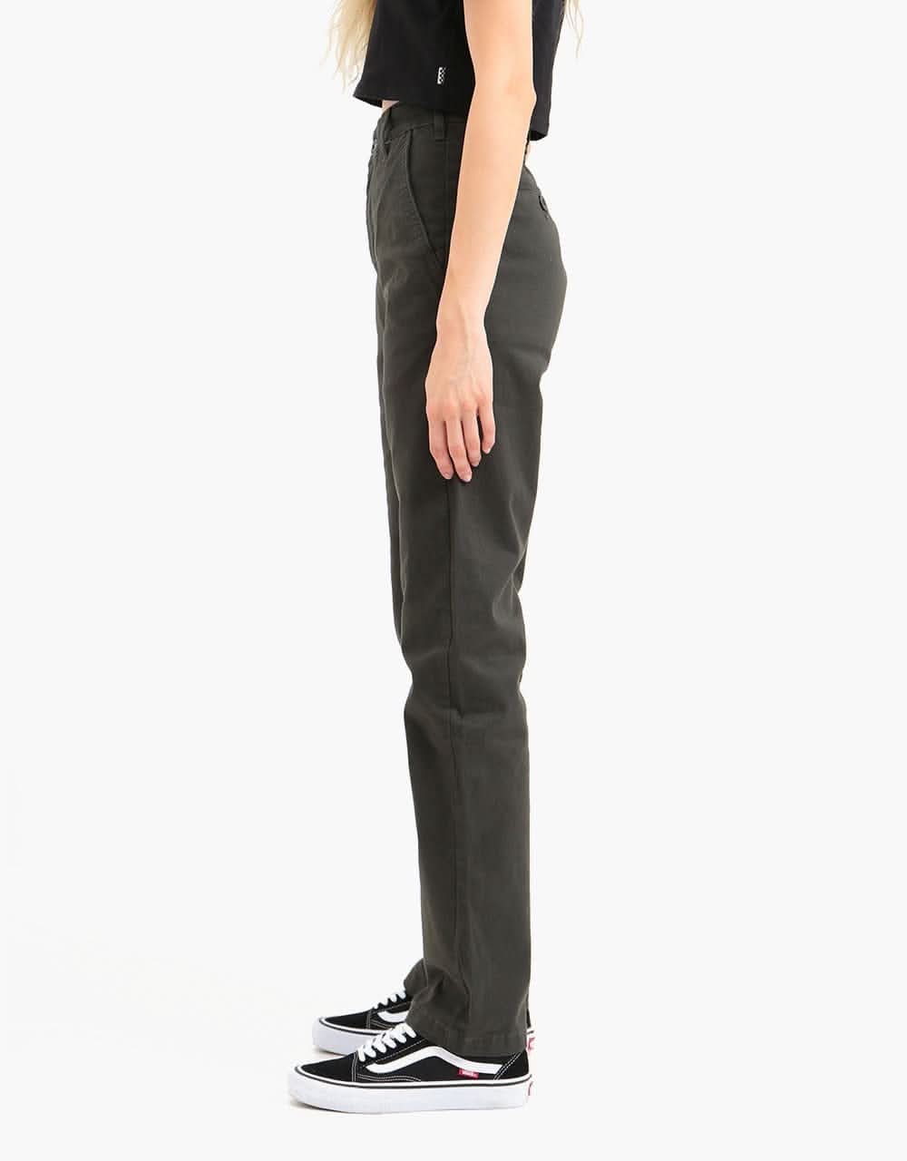 Route One Premium Relaxed Fit Chinos - Army - Image 10