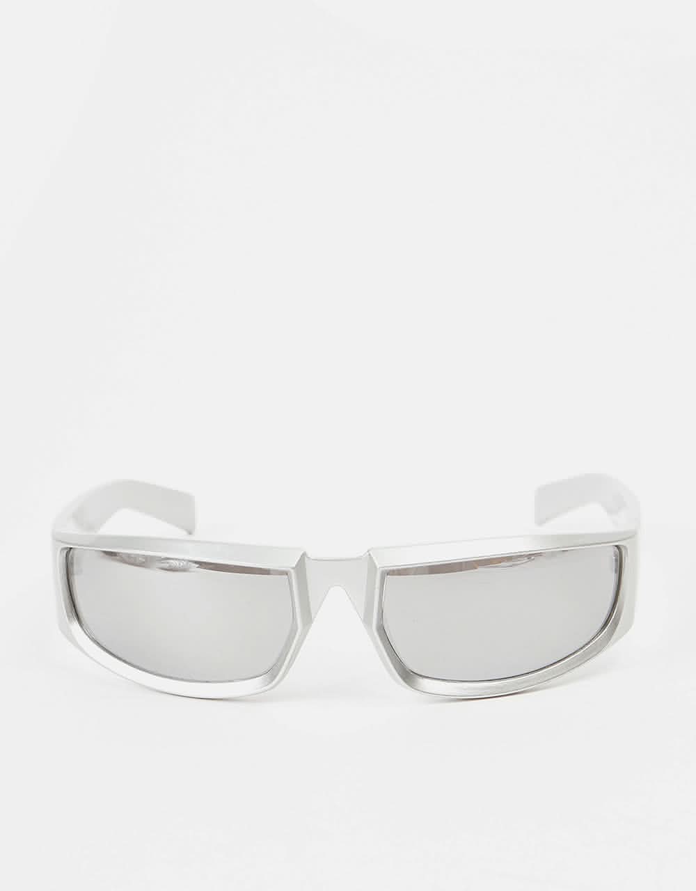 Route One Racer Sunglasses - Silver