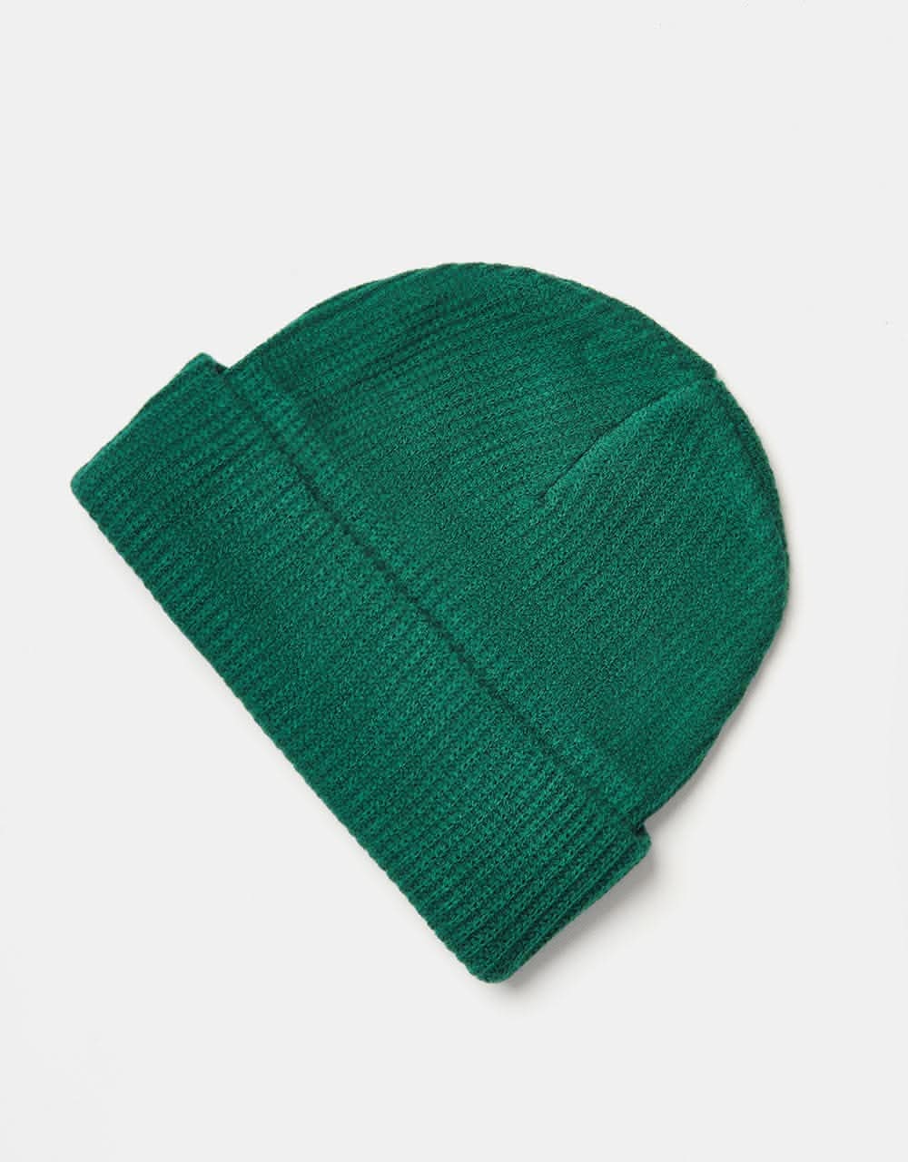 Route One Recycled Fisherman Beanie - Forest Green - Image 3