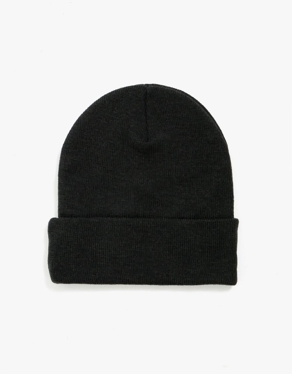 Route One Recycled NY Cuff Beanie - Black - Image 3