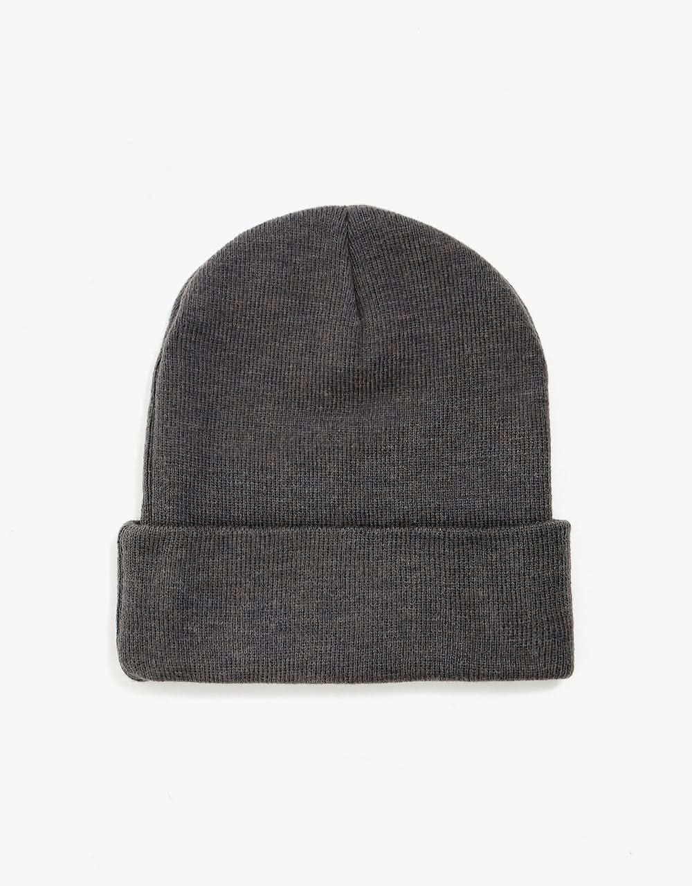 Route One Recycled NY Cuff Beanie - Slate Grey - Image 3