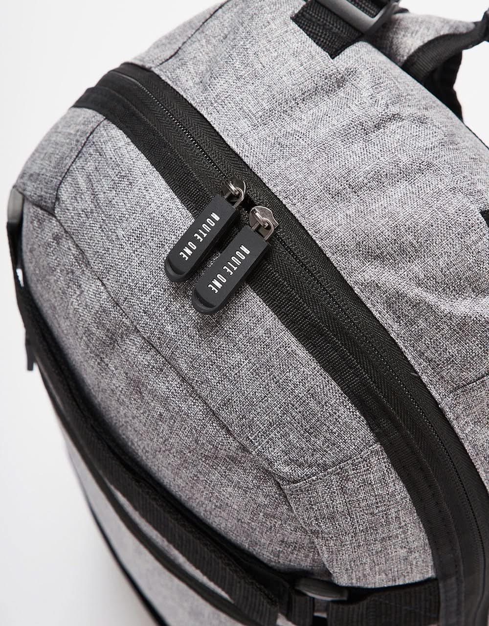 Route One Recycled Skatepack - Grey Crosshatch - Image 10