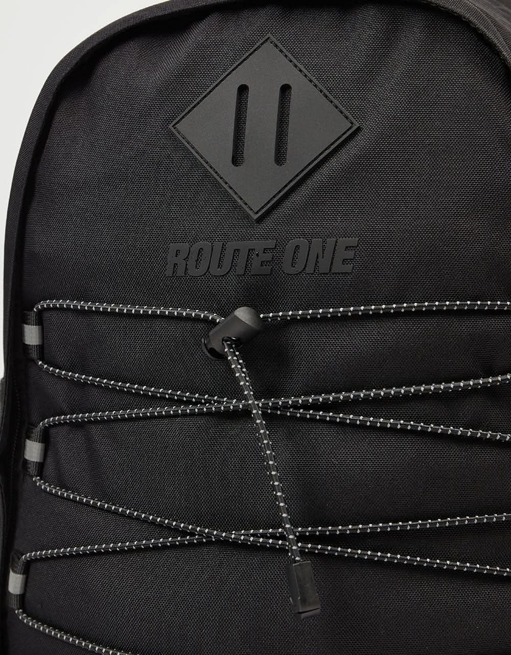 Route One Recycled Tour Backpack - Black - Image 5