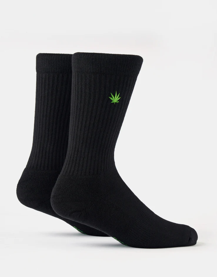 Route One Reefer Crew Socks - Black - Image 3