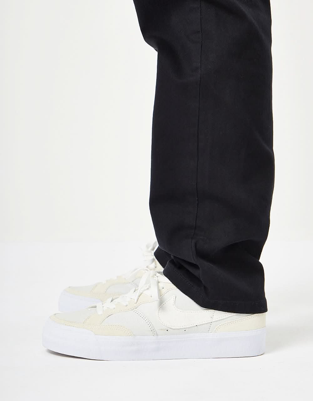 Route One Relaxed Denim Jeans - Flat Black - Image 5