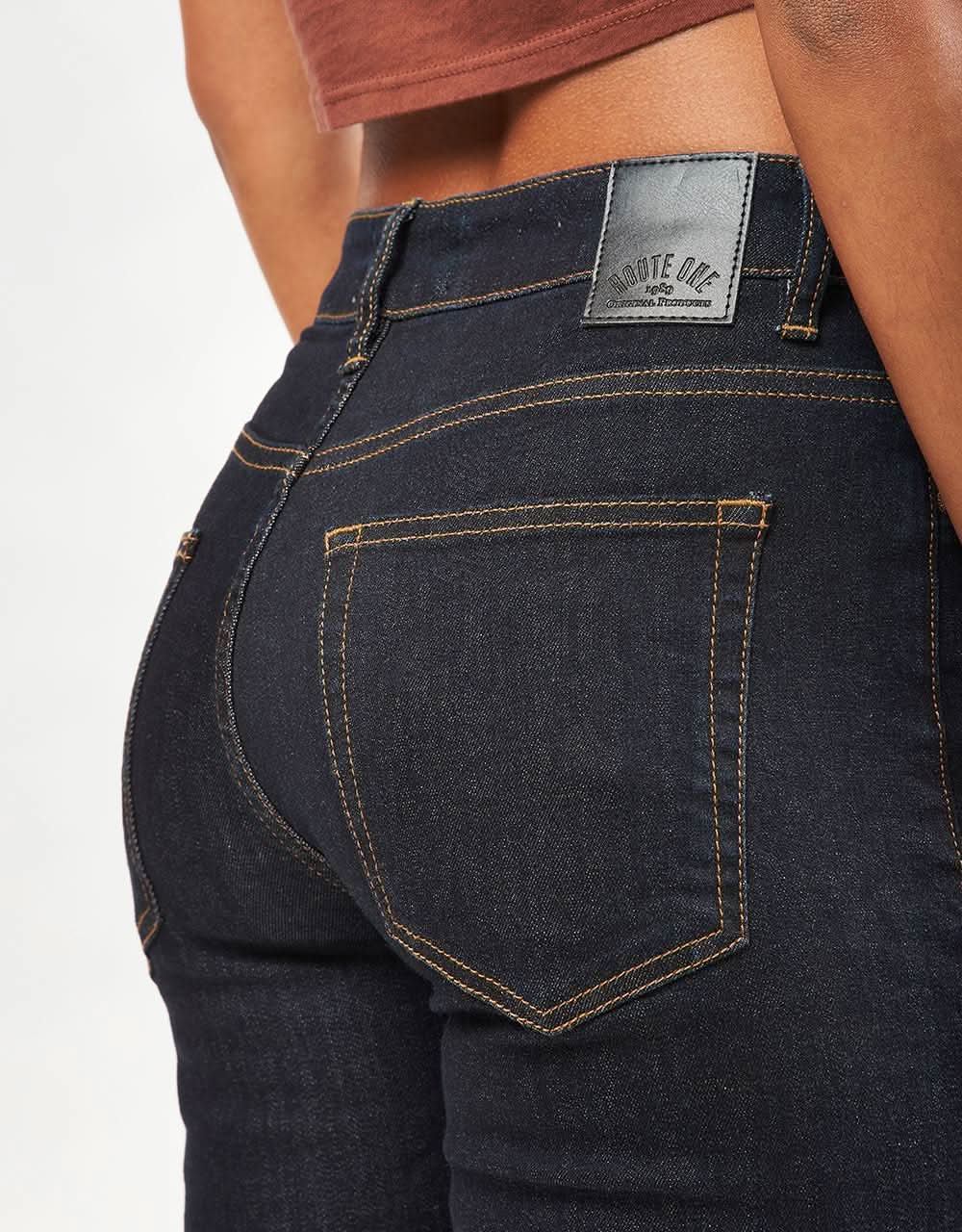 Route One Relaxed Denim Jeans - Raw - Image 12