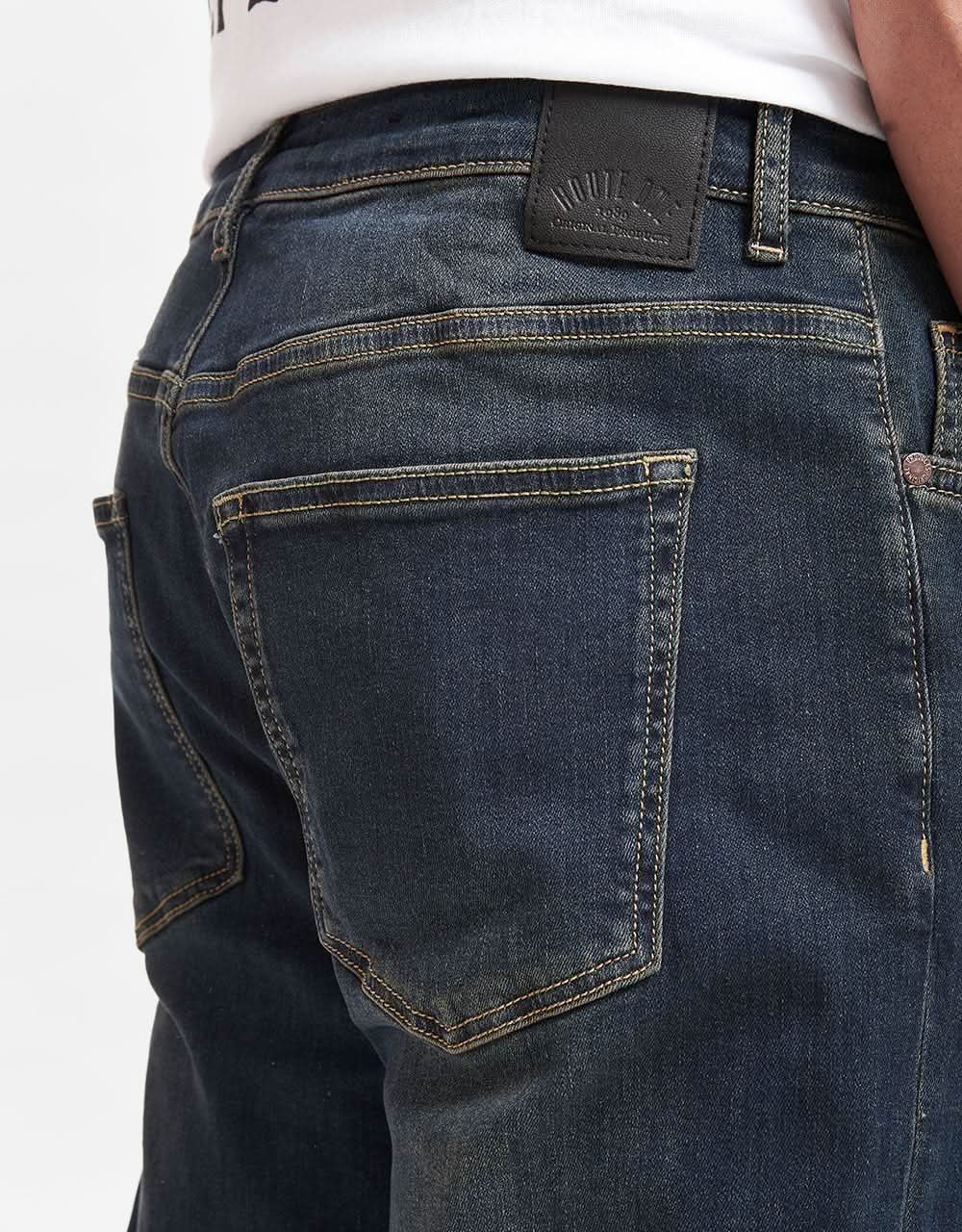 Route One Relaxed Denim Jeans - Washed Indigo - Image 5