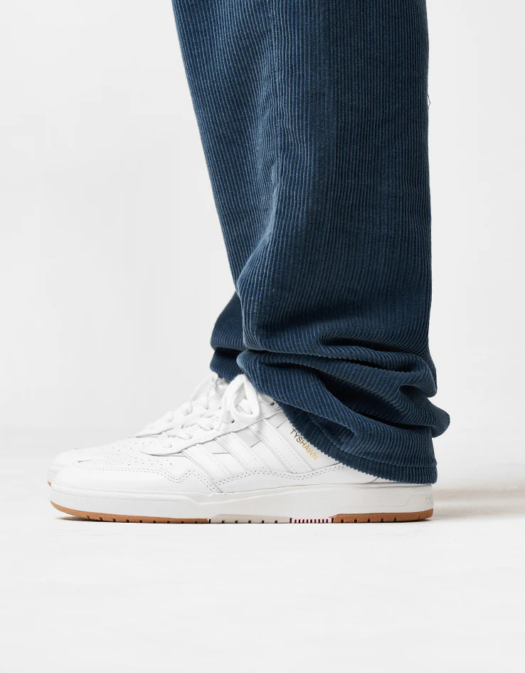 Route One Relaxed Fit Big Wale Cords - Air Force Blue - Image 6