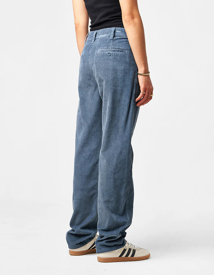 Route One Relaxed Fit Big Wale Cords - Air Force Blue - Image 9