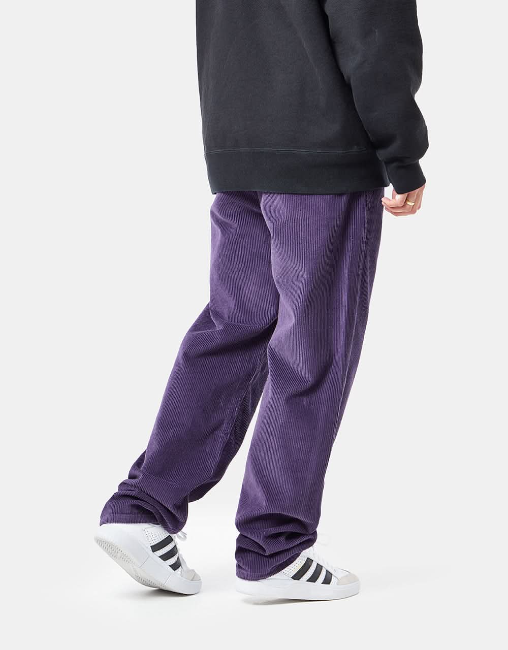 Route One Relaxed Fit Big Wale Cords - Moderate Purple - Image 4
