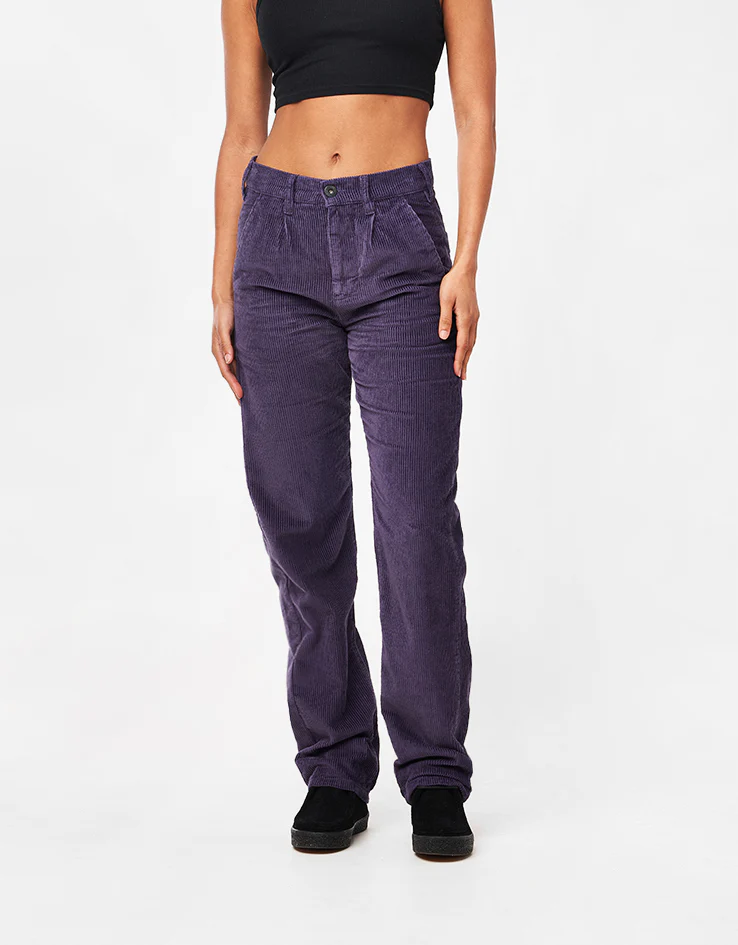 Route One Relaxed Fit Big Wale Cords - Moderate Purple - Image 9