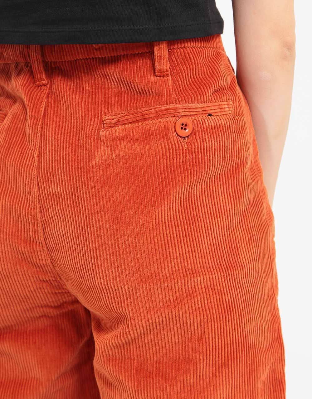 Route One Relaxed Fit Big Wale Cords - Rust - Image 8