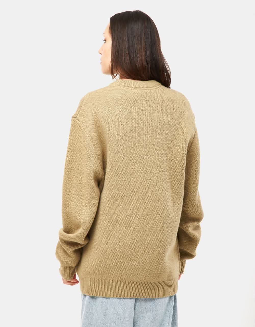Route One Rodeo Knitted Sweater - Wheat/Natural - Image 6