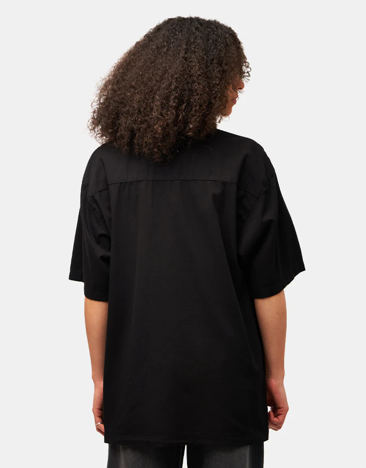 Route One Rowan S/S Shirt - Black - Image 7