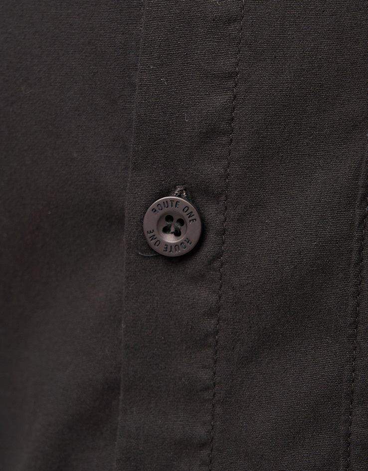 Route One Rowan S/S Shirt - Black - Image 9