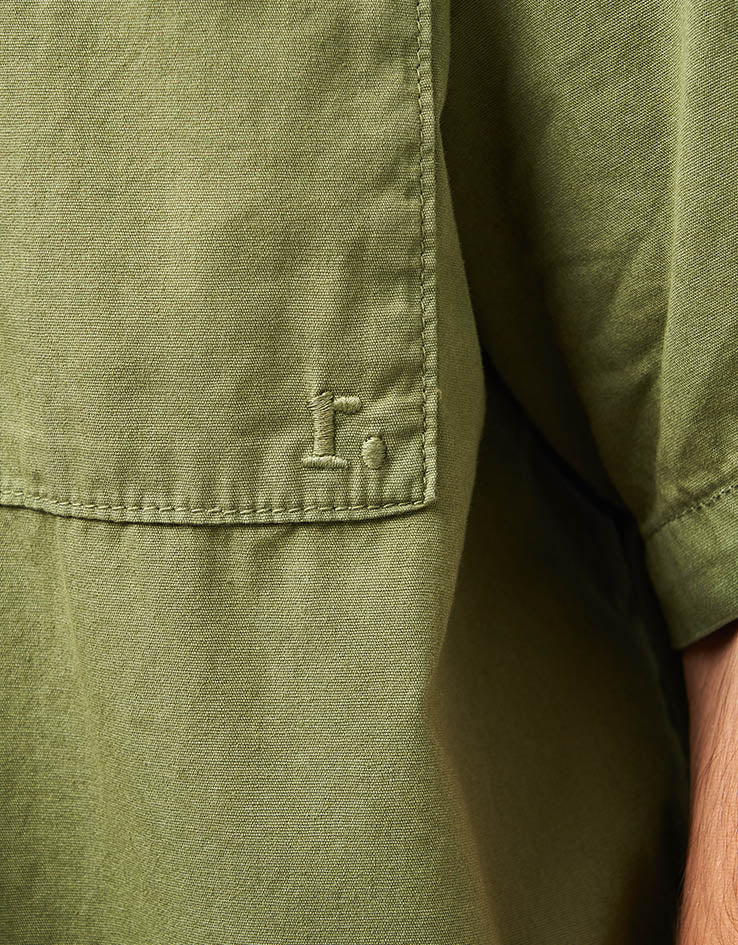 Route One Rowan S/S Shirt - Olive - Image 4
