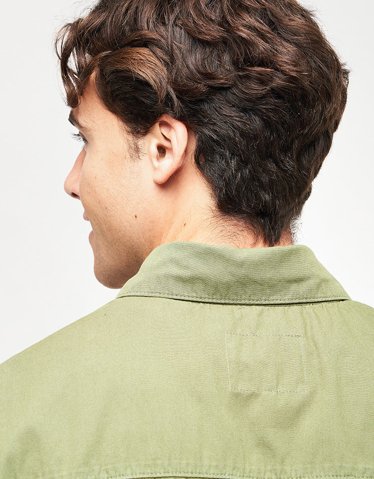 Route One Rowan S/S Shirt - Olive - Image 5