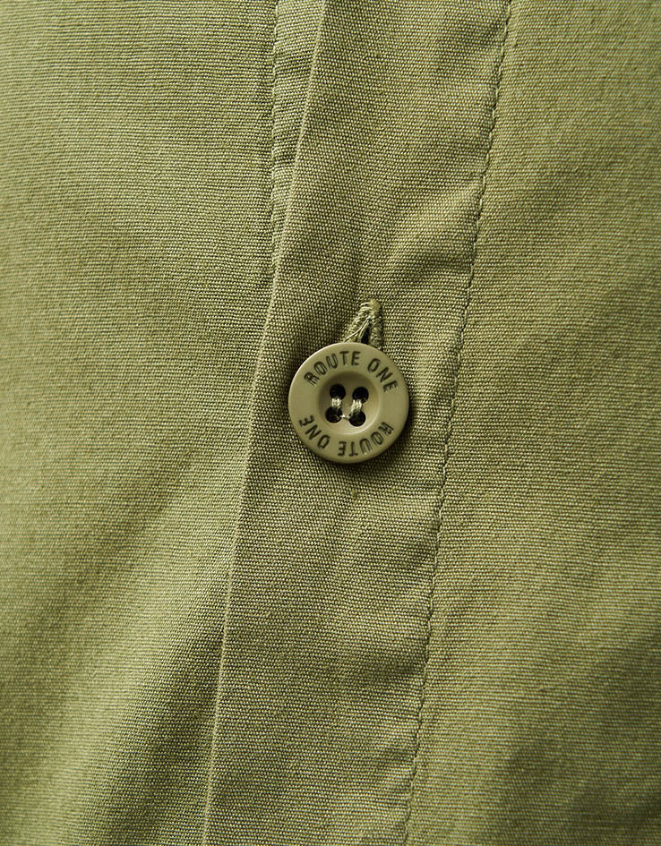 Route One Rowan S/S Shirt - Olive - Image 9