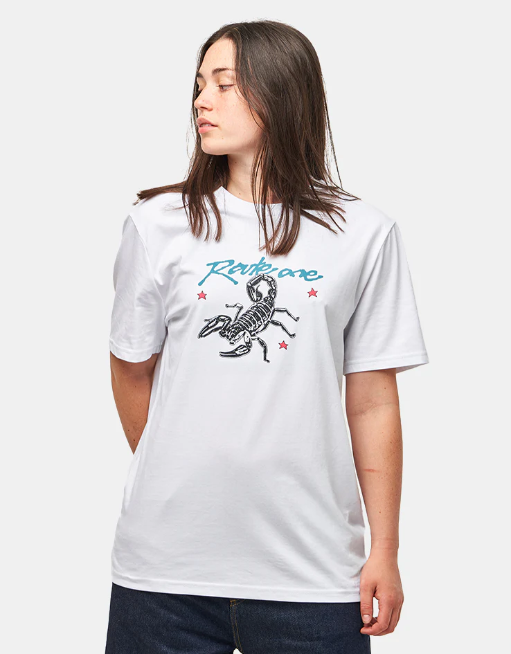 Route One Scorpion Organic T-Shirt - White - Image 5