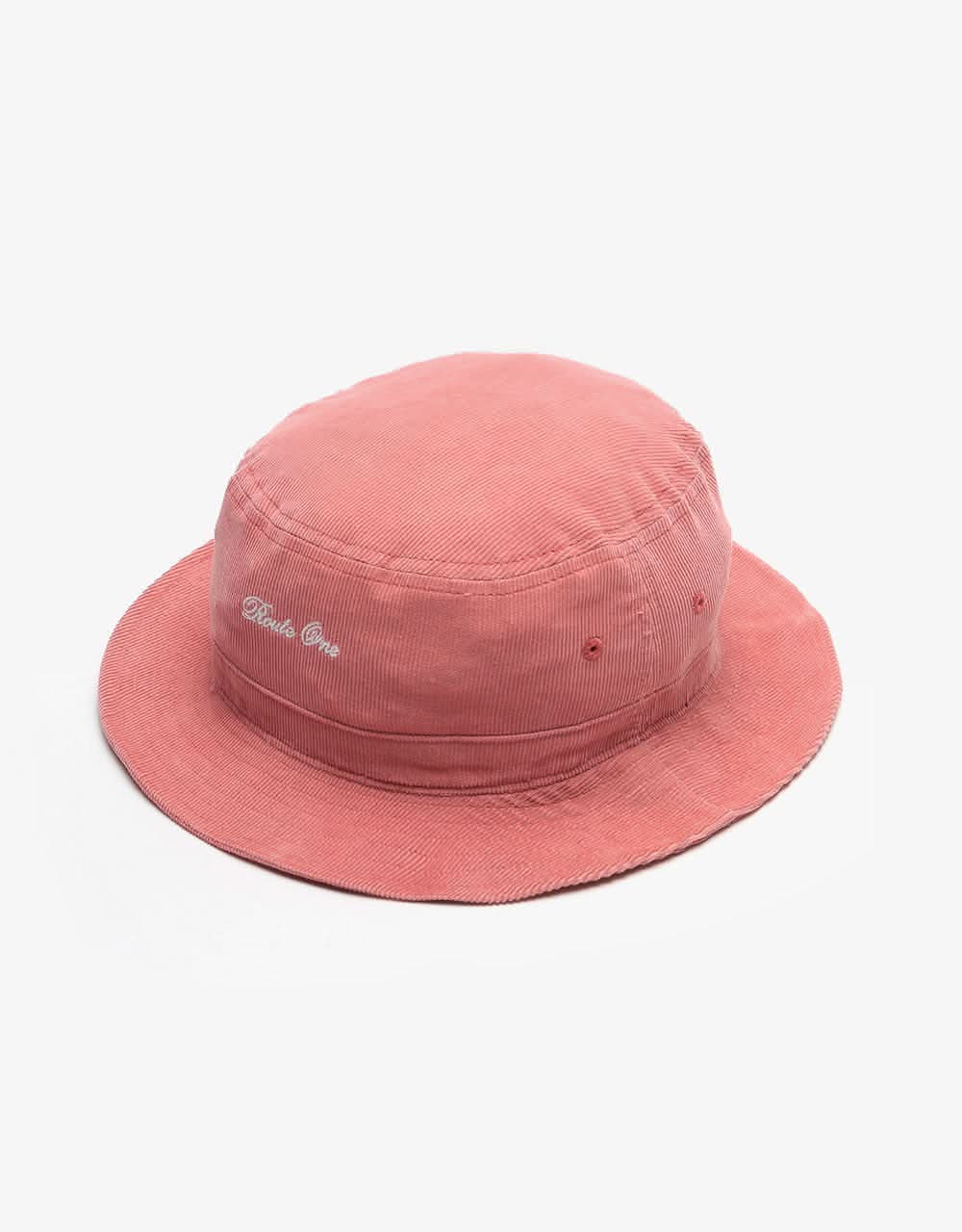 Route One Script Cord Bucket Hat - Dusty Peach - Image 5