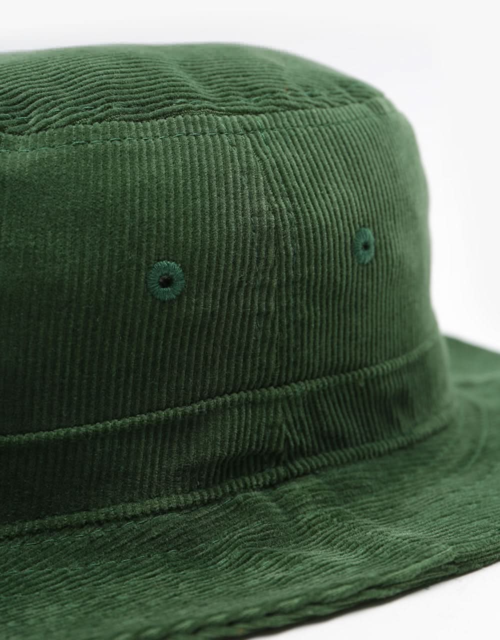 Route One Script Cord Bucket Hat - Forest Green - Image 6