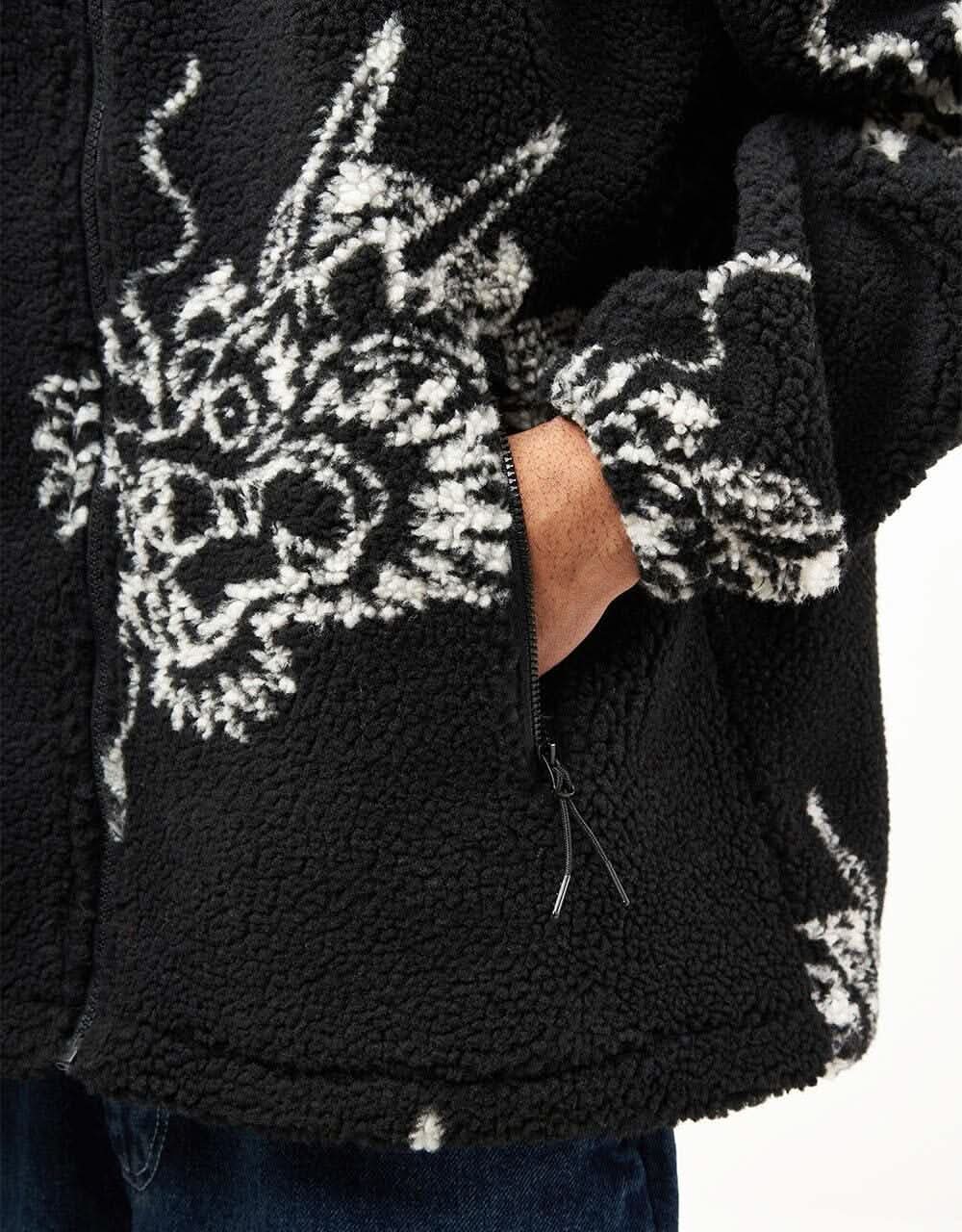 Route One Sharwa Fleece - Dragon (Black) - Image 2