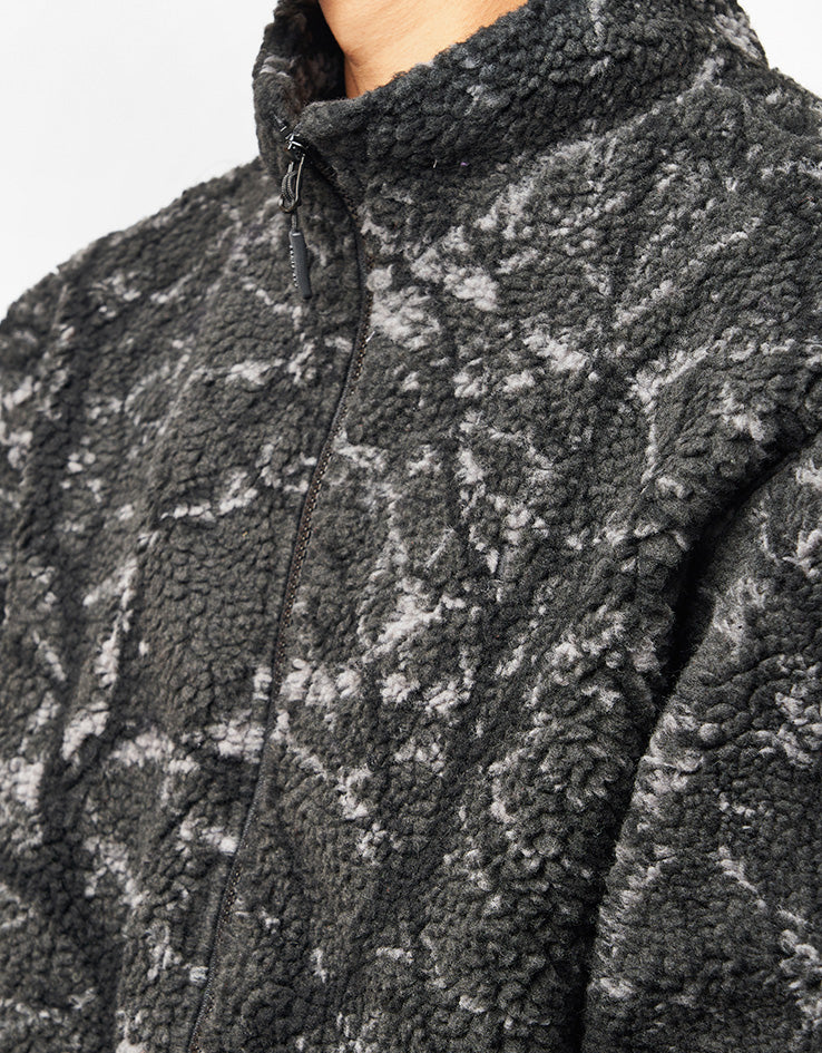 Route One Sharwa Fleece - Branch Camo (Black) - Image 4