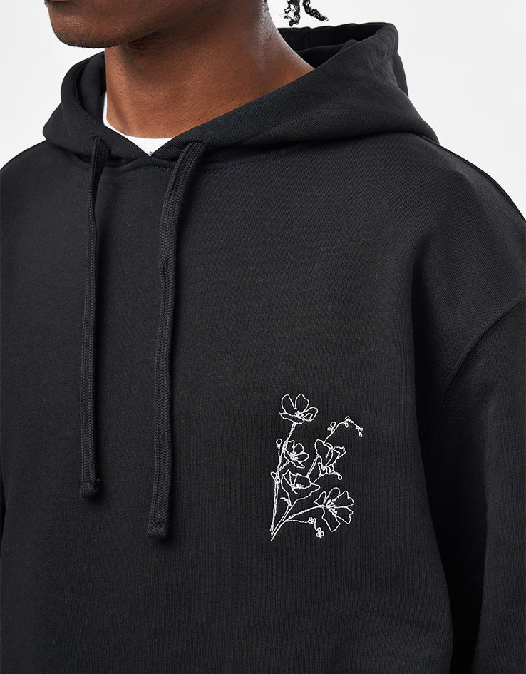 Route One Shinjuku Nights Heavyweight Hoodie - Black - Image 4
