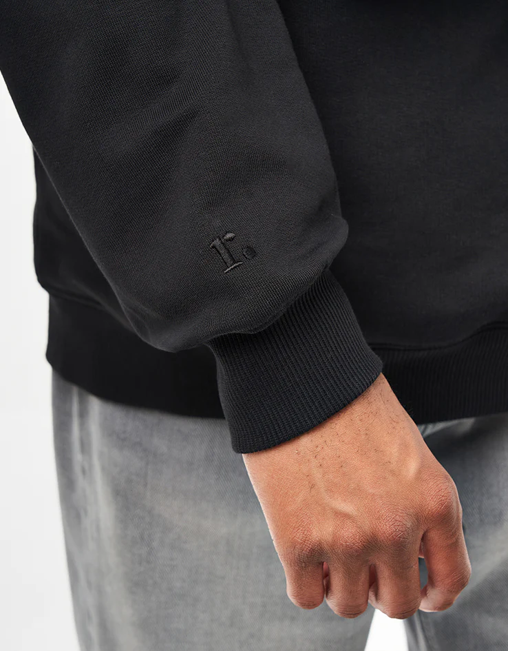 Route One Shinjuku Nights Heavyweight Hoodie - Black - Image 5