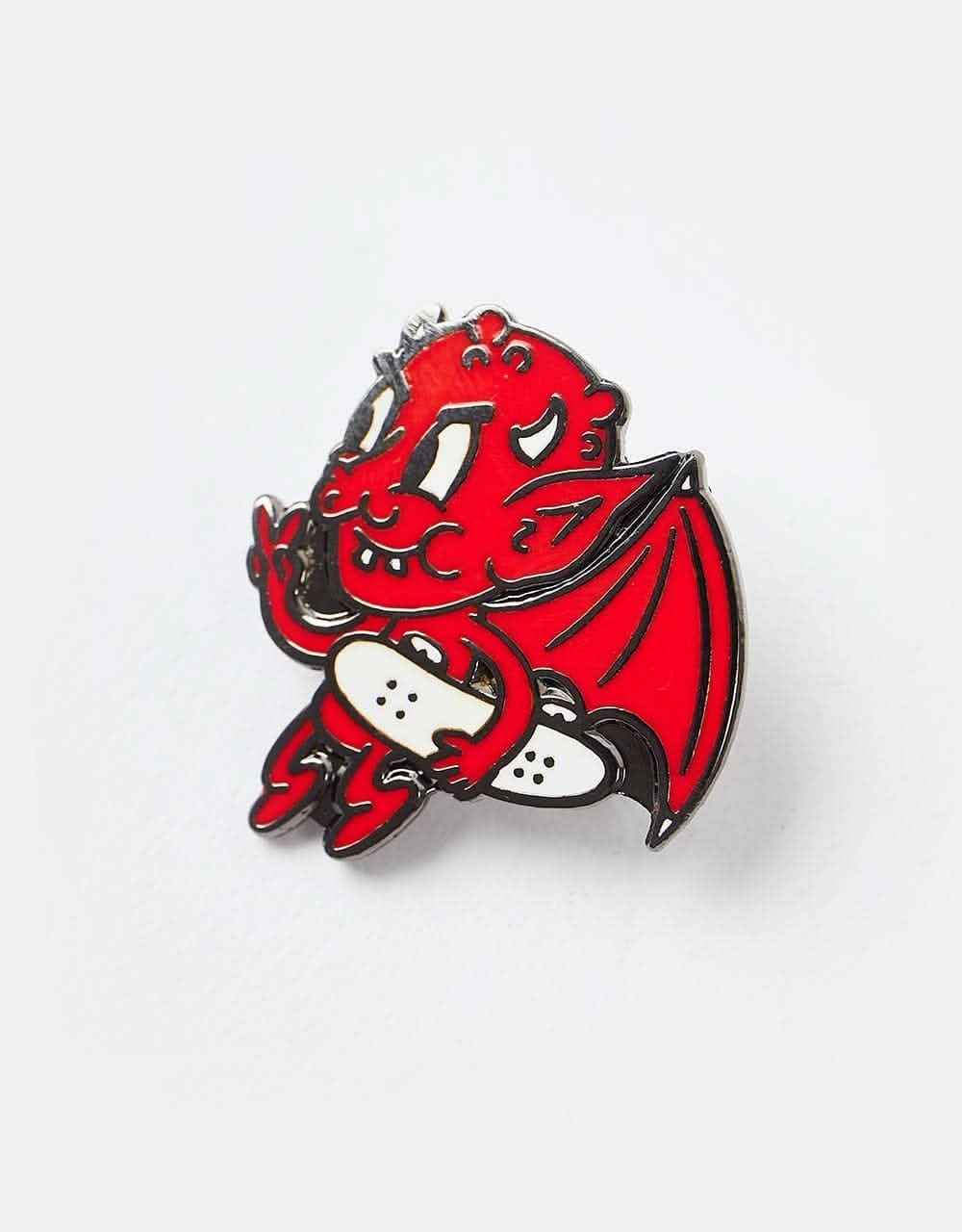 Route One Shred Devil Pin - Nickel - Image 3