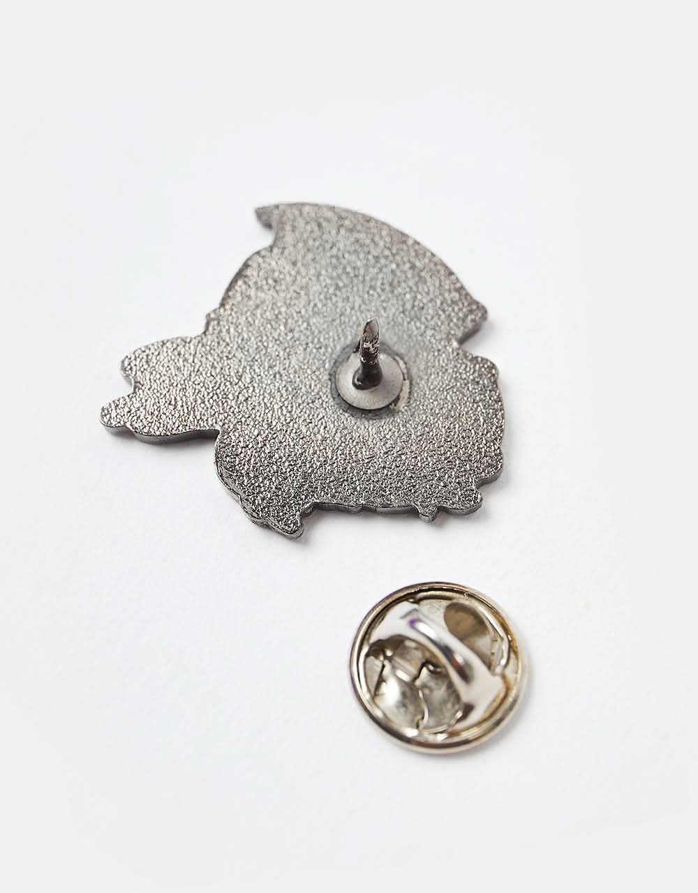 Route One Shred Devil Pin - Nickel - Image 4