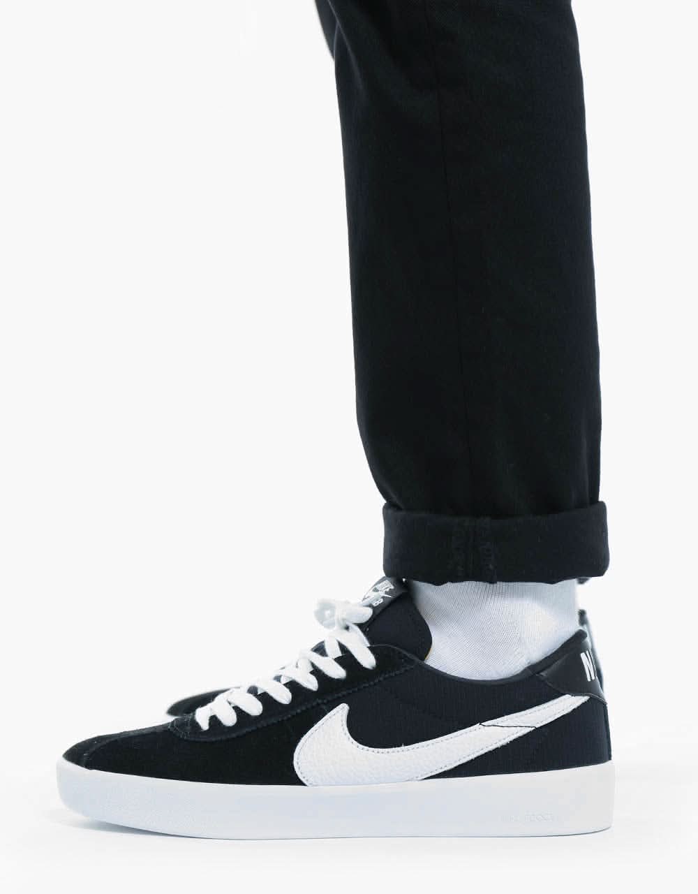 Route One Slim Denim Jeans - Flat Black - Image 6