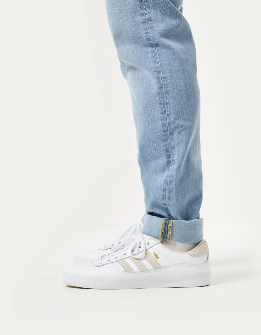 Route One Slim Denim Jeans - Stone Wash - Image 4