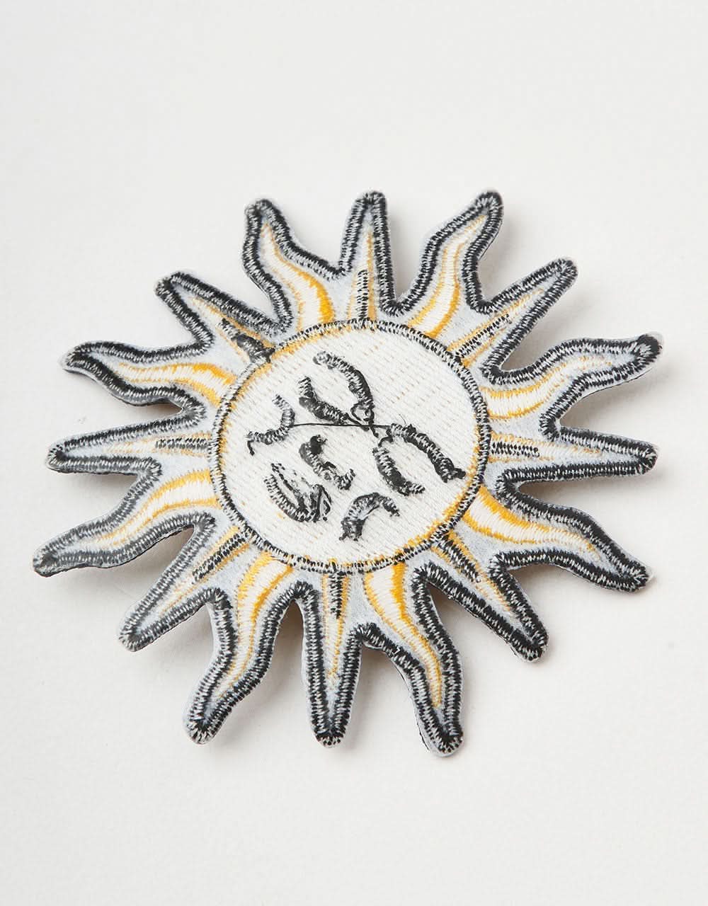 Route One Solar Embroidered Patch - Yellow - Image 3