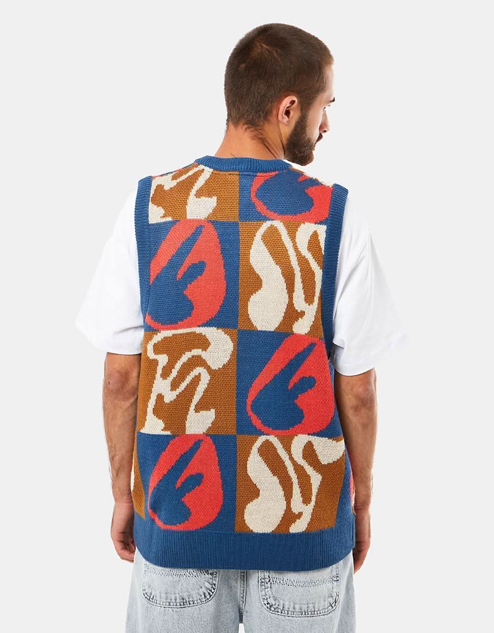 Route One Soul Knitted Vest - Multi - Image 3
