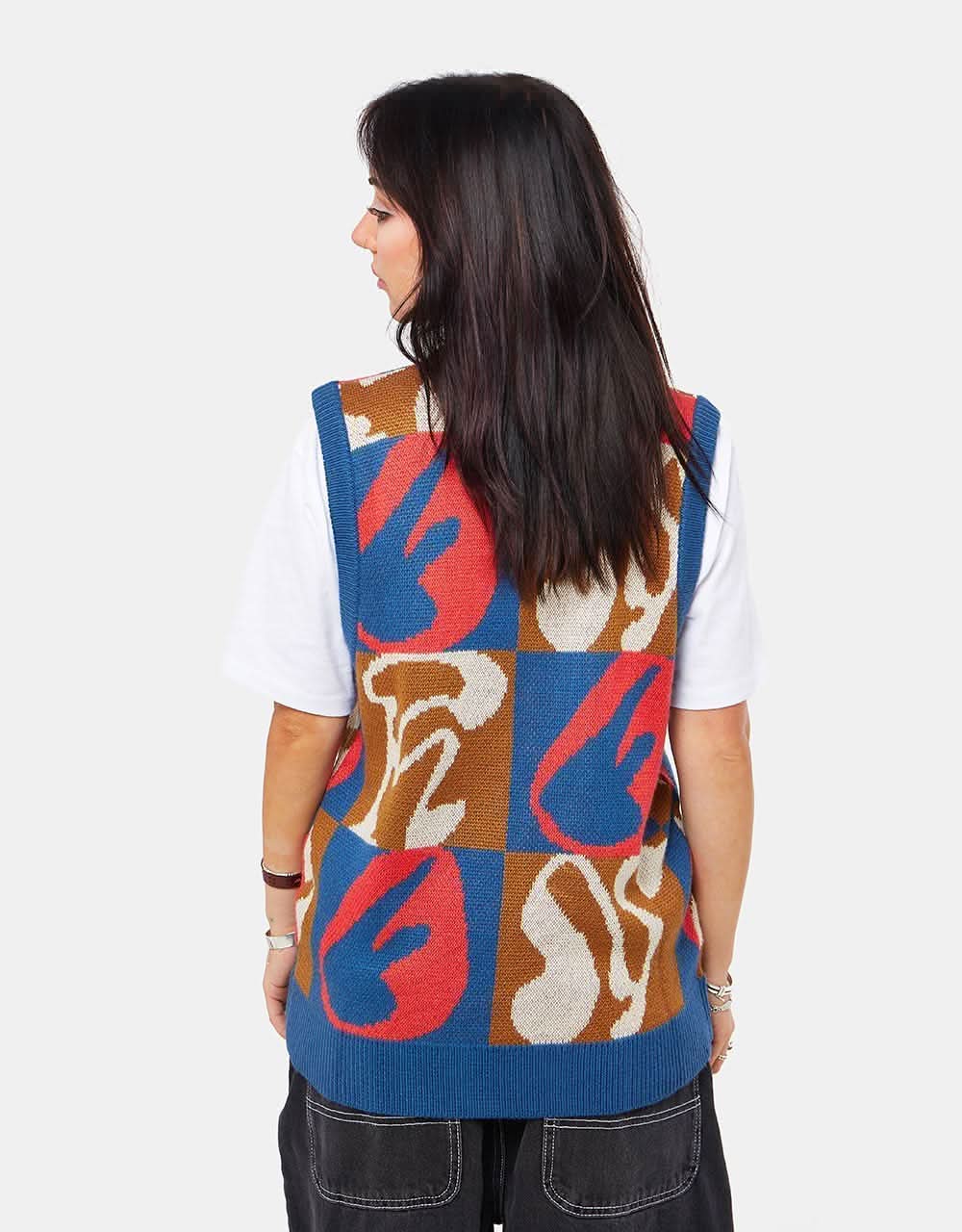Route One Soul Knitted Vest - Multi - Image 6