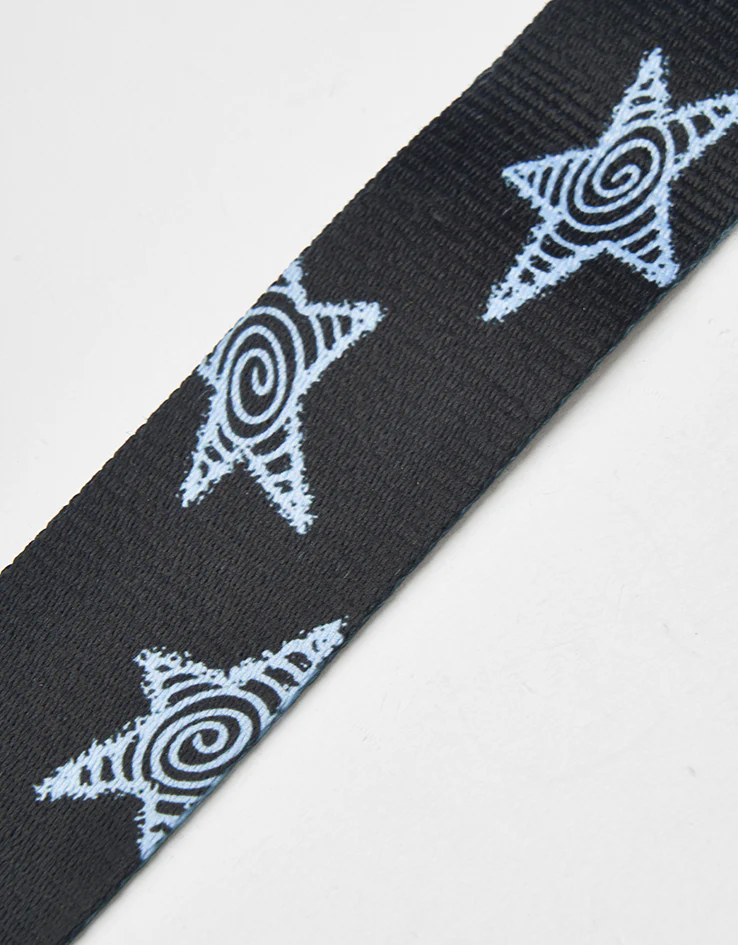 Route One Stars Web Belt - Black/Blue - Image 5