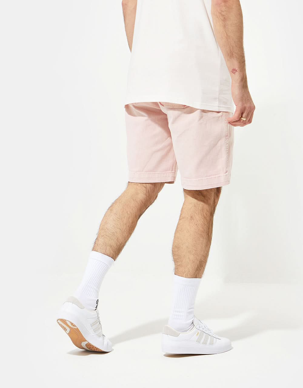 Route One Strike Wash Volley Shorts - Vintage Pink - Image 2