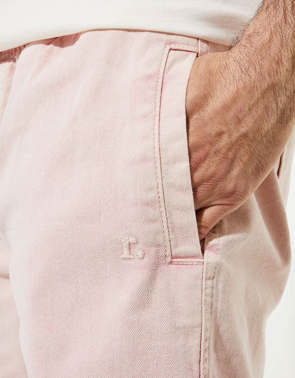 Route One Strike Wash Volley Shorts - Vintage Pink - Image 4