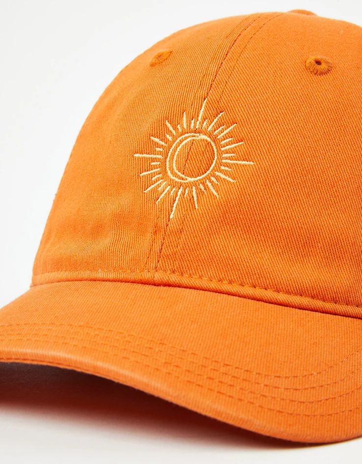 Route One Sun Dad Cap - Dusty Orange - Image 2